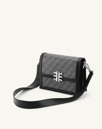 Mini Sac À Rabat FEI - Noir De Fer