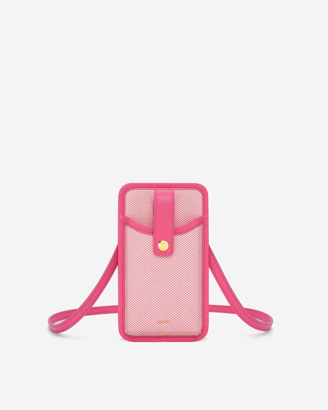 Aylin Sac Téléphone Portable - Fuchsia Canevas