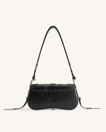 Le sac à bandoulière écrasé Joy - Noir