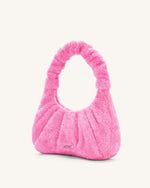 Sac à main Hobo Gabbi Terry Ruched - Rose