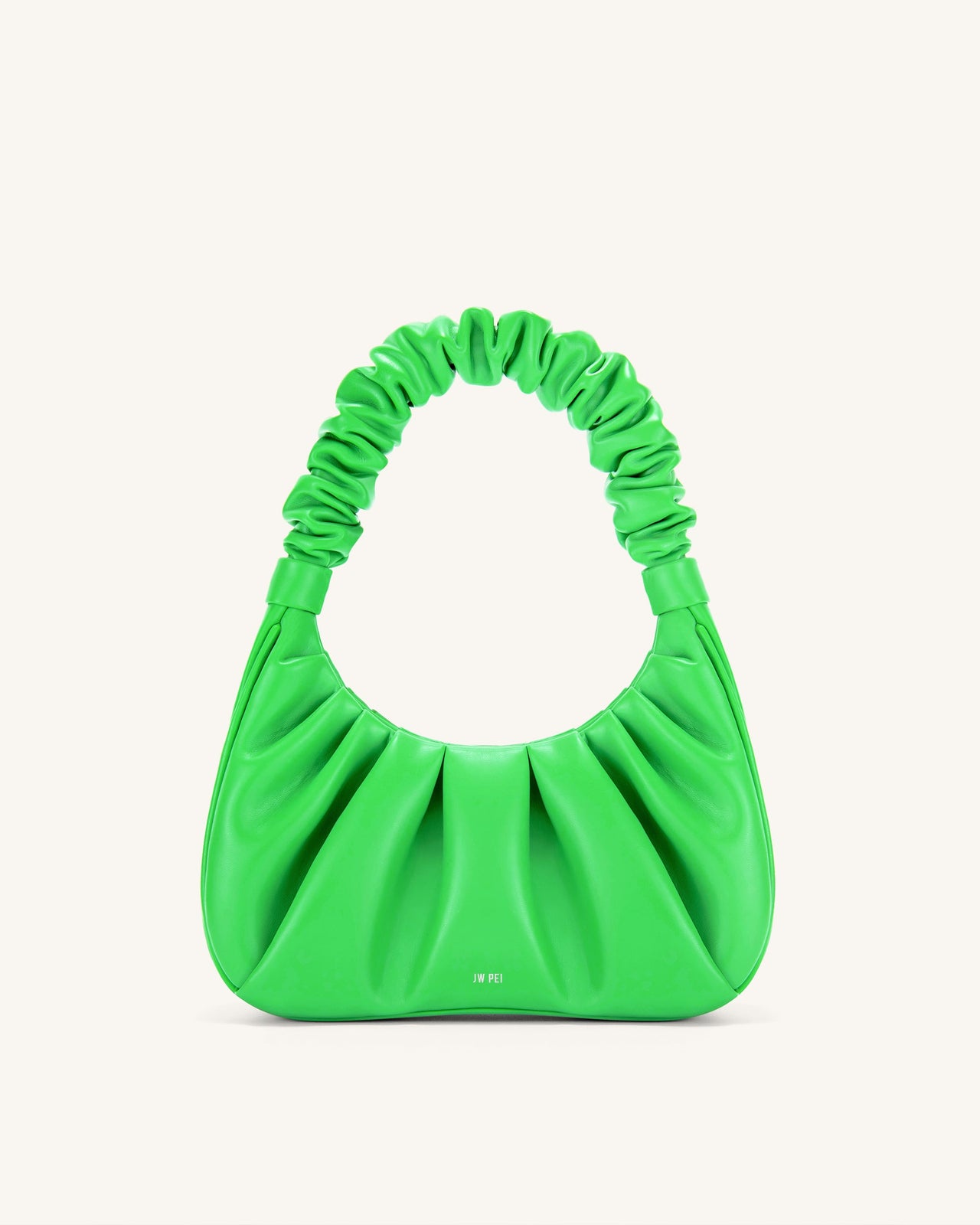 Sac à main hobo Gabbi plissé - Vert néno