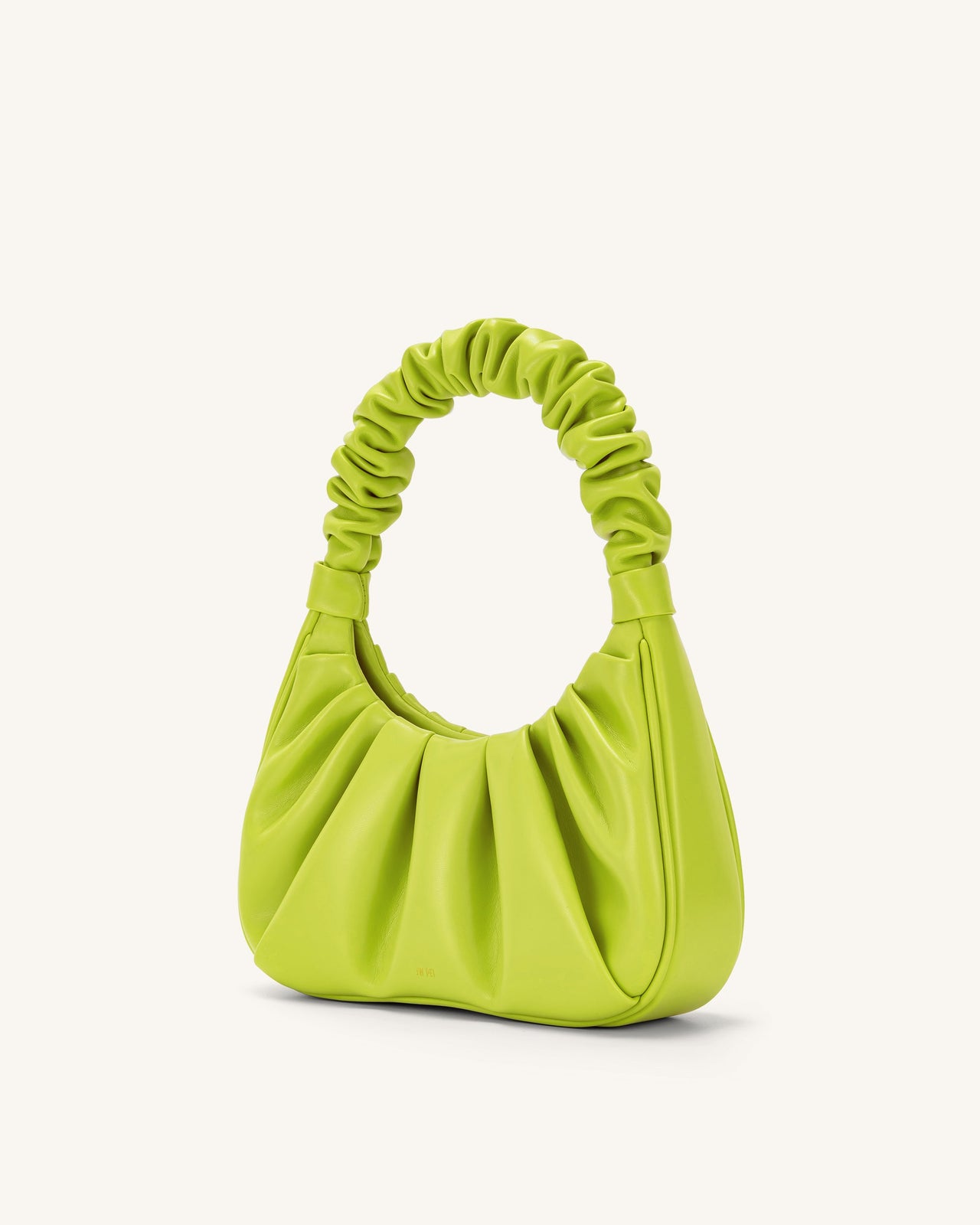 Sac à main hobo Gabbi plissé - Cyber Lime