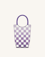 FEI Sac De Téléphone En Damier Dégradé - Violet