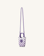 FEI Sac De Téléphone En Damier Dégradé - Violet