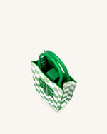 FEI Sac De Téléphone En Damier Dégradé - Vert Gazon