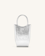 Sac de téléphone métallisé FEI - Argenté