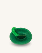 Abacus - Mini sac à main en fausse fourrure - Vert Gazon