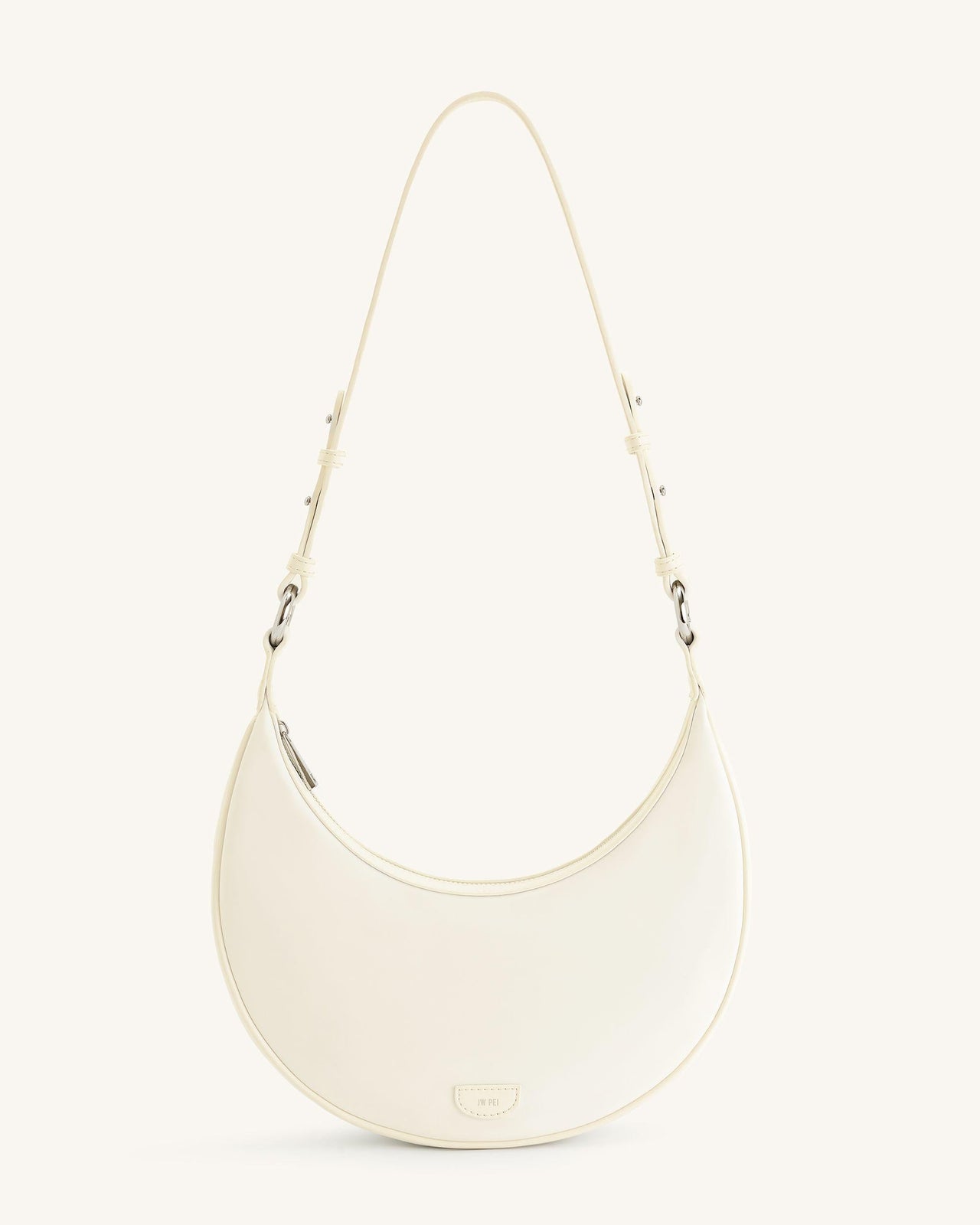 Sac bandoulière Carly en nylon - Blanc