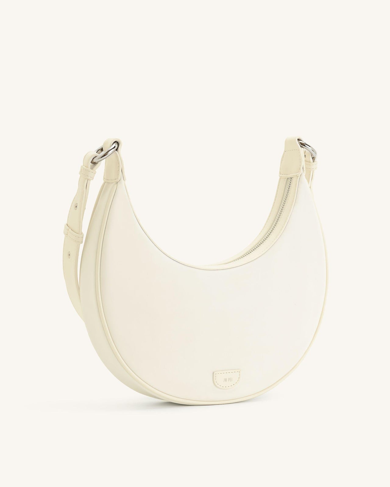 Sac bandoulière Carly en nylon - Blanc
