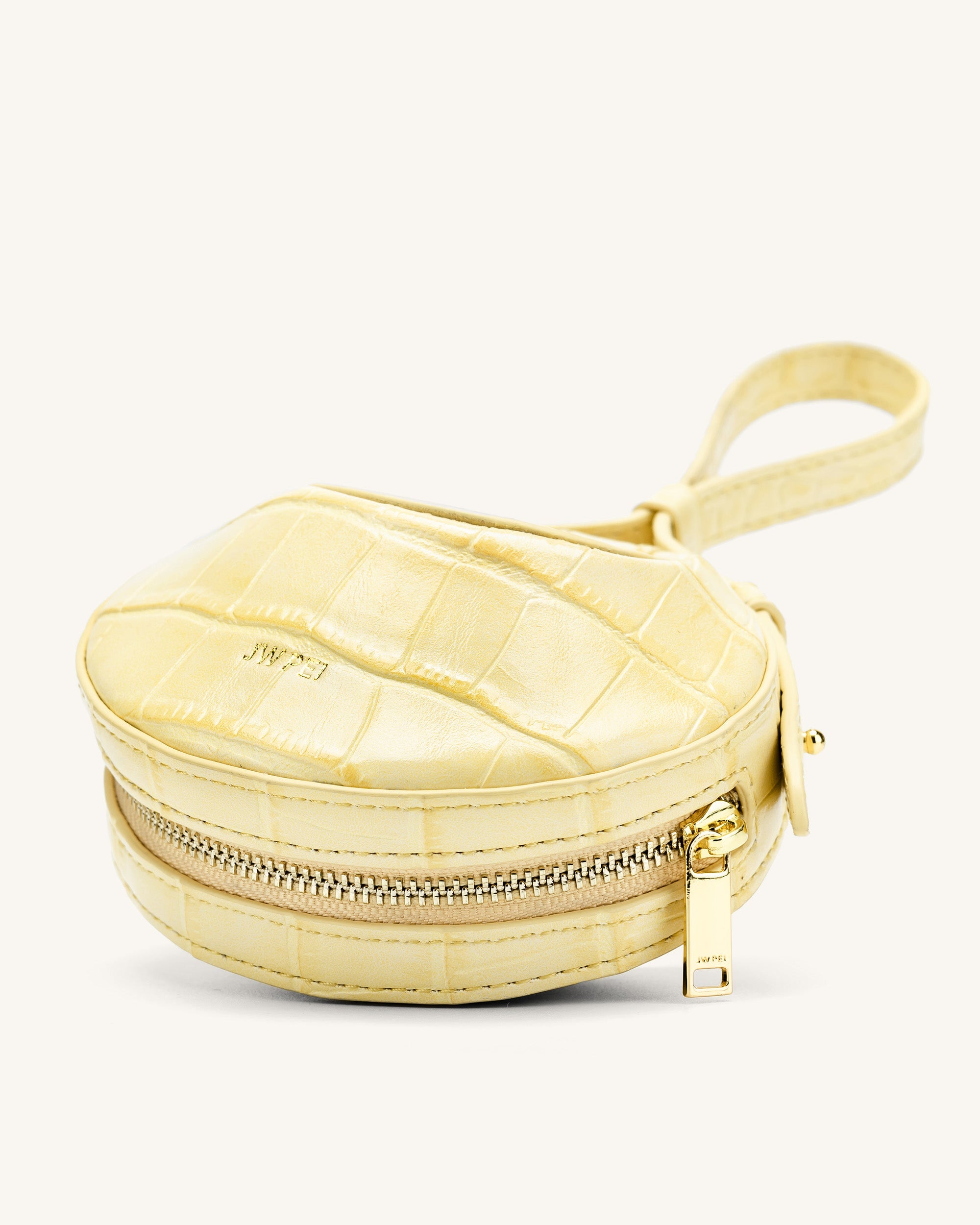 Rantan Bag - Light Yellow Croc - Vegan Leather - JW PEI - E-SHOP