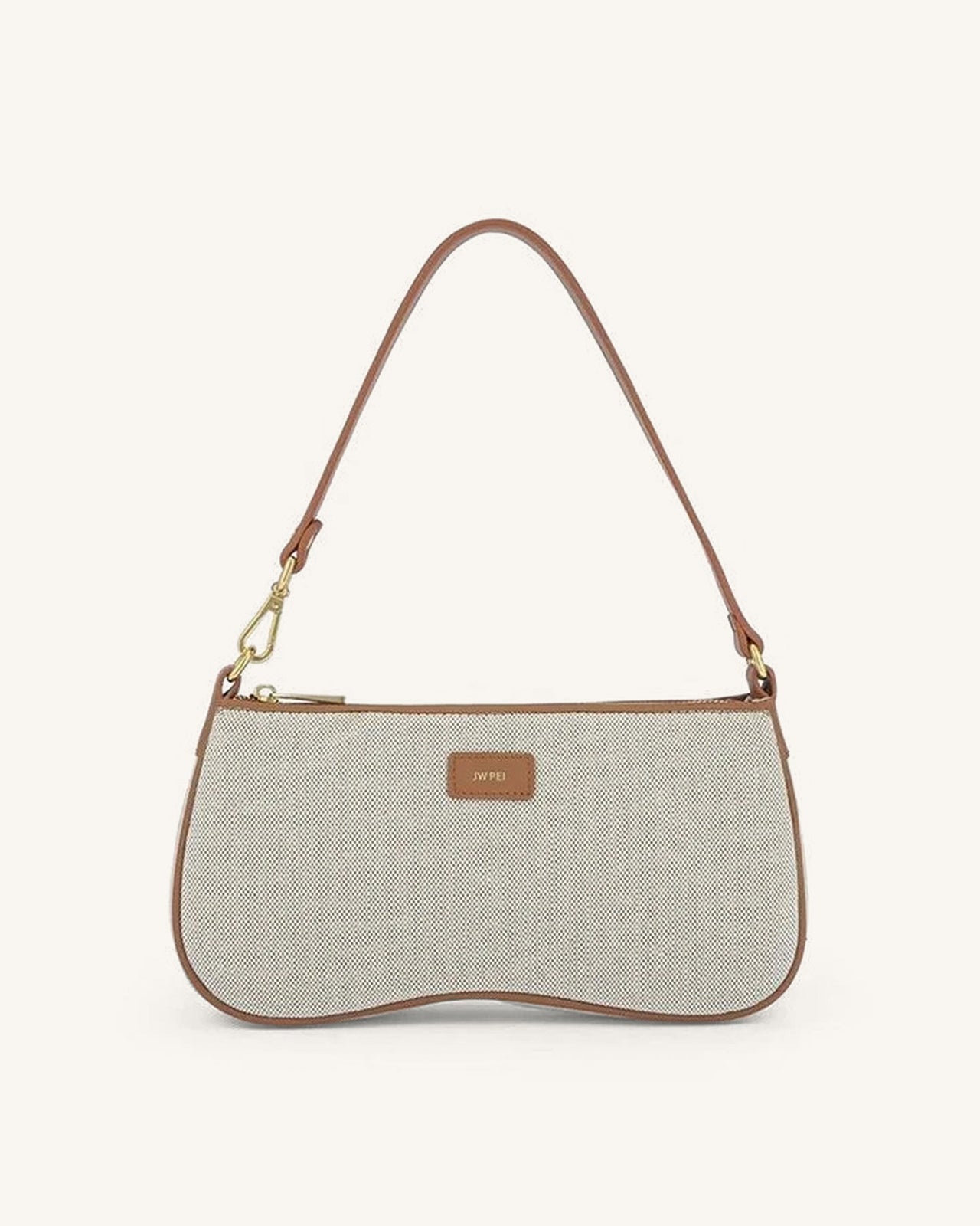 Sac Bandoulière Eva - Beige Canevas