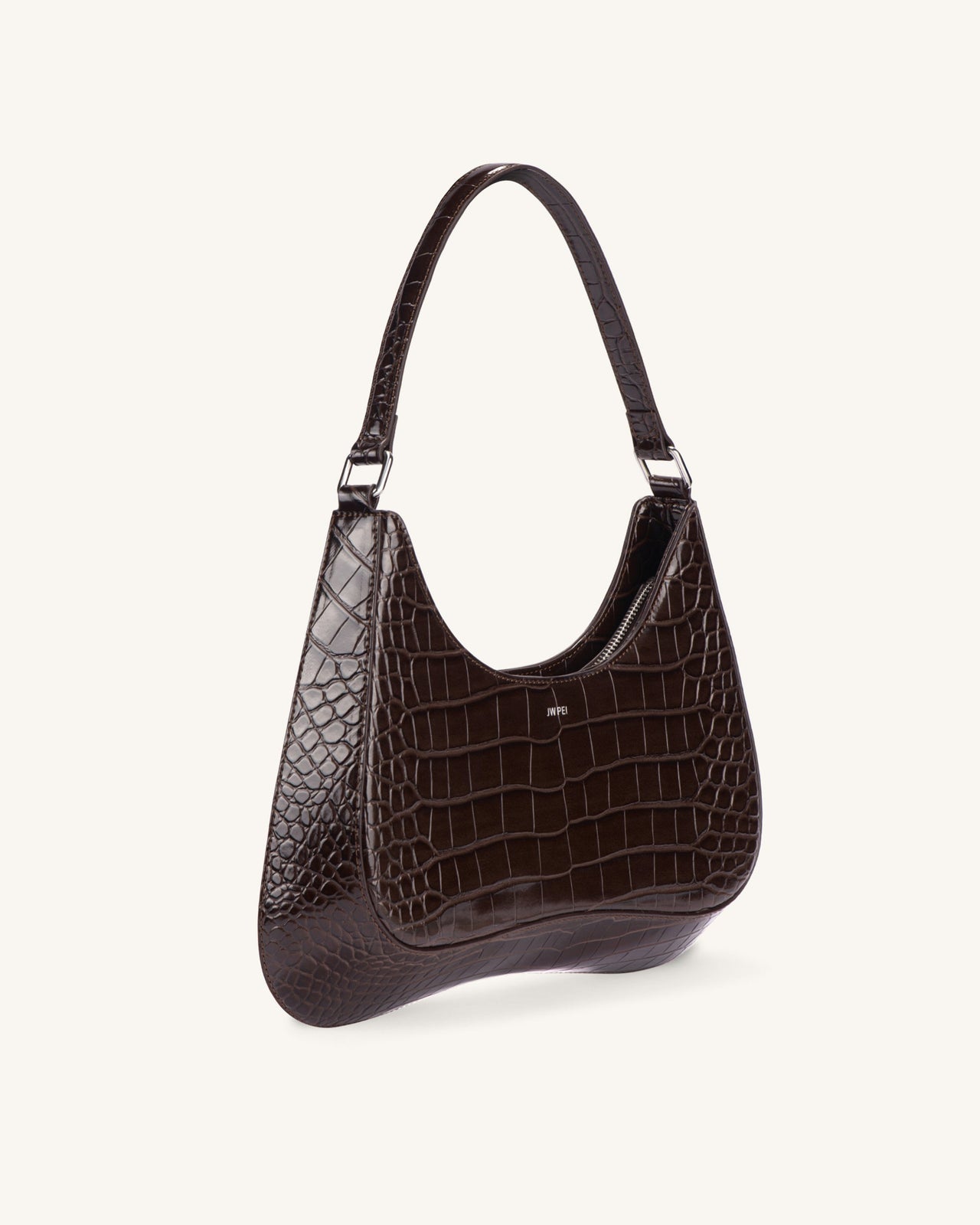 Sac Bandoulière Ruby - Nutella Croco