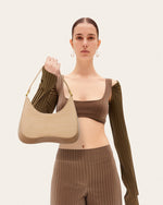 Sac Bandoulière Ruby - Sucre De Canne Croco