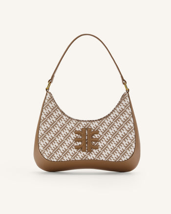 Sac à Bandoulière Ruby en FEI - Marron