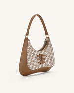 Sac à Bandoulière Ruby en FEI - Marron