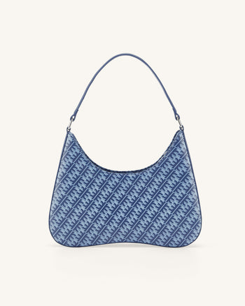 Sac à Bandoulière Ruby en FEI - Marine