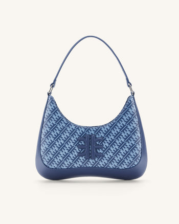 Sac à Bandoulière Ruby en FEI - Marine