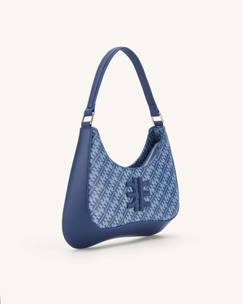 Sac à Bandoulière Ruby en FEI - Marine