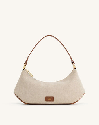 Lily Sac à bandoulière - Toile marron
