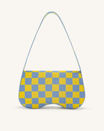 Sac à Bandoulière Tricoté Becci - Glace & Jaune