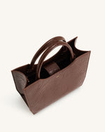 Sac cabas à plis Leah - Ombre