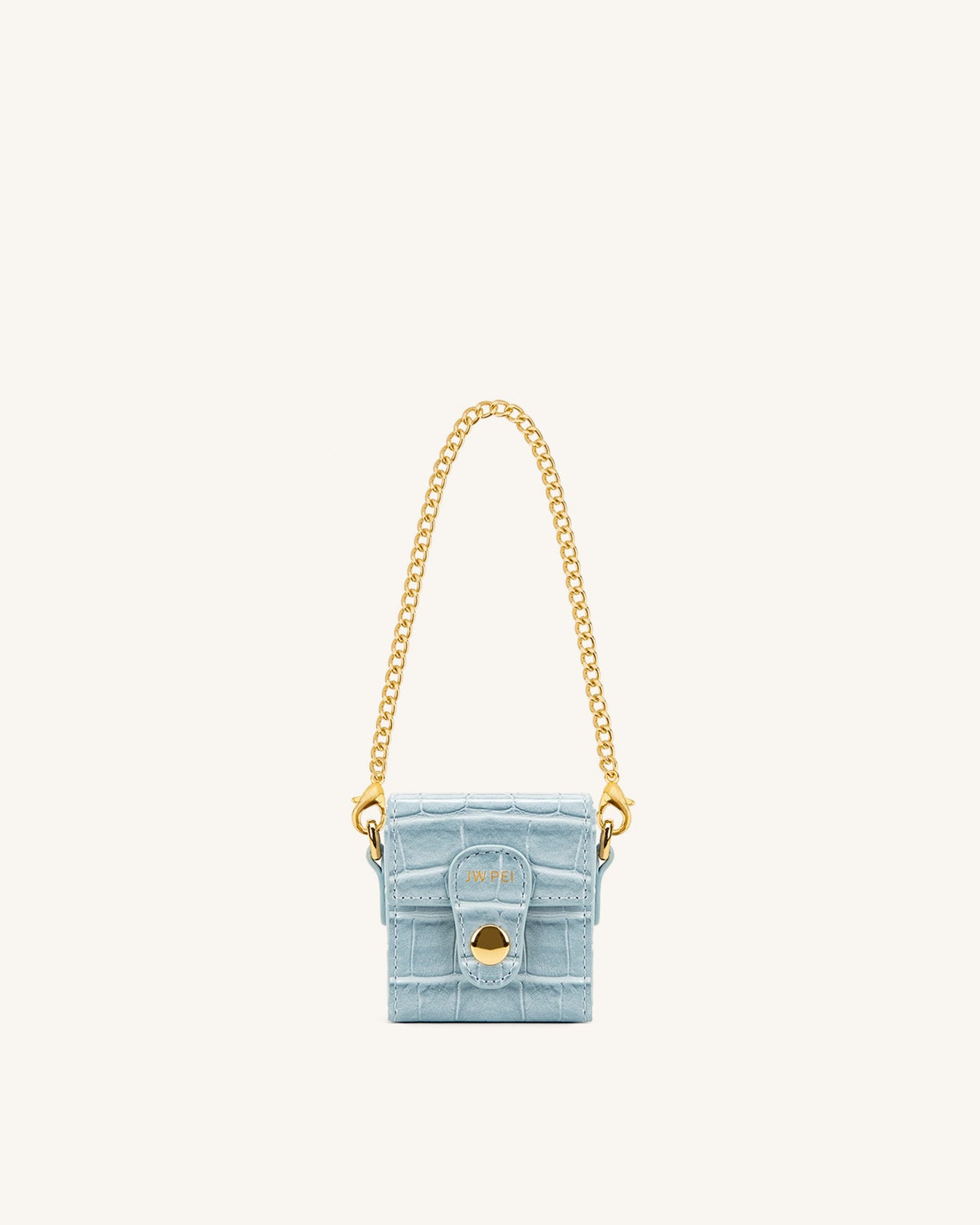 Square Mini Sac Boite  - Glace Bleu