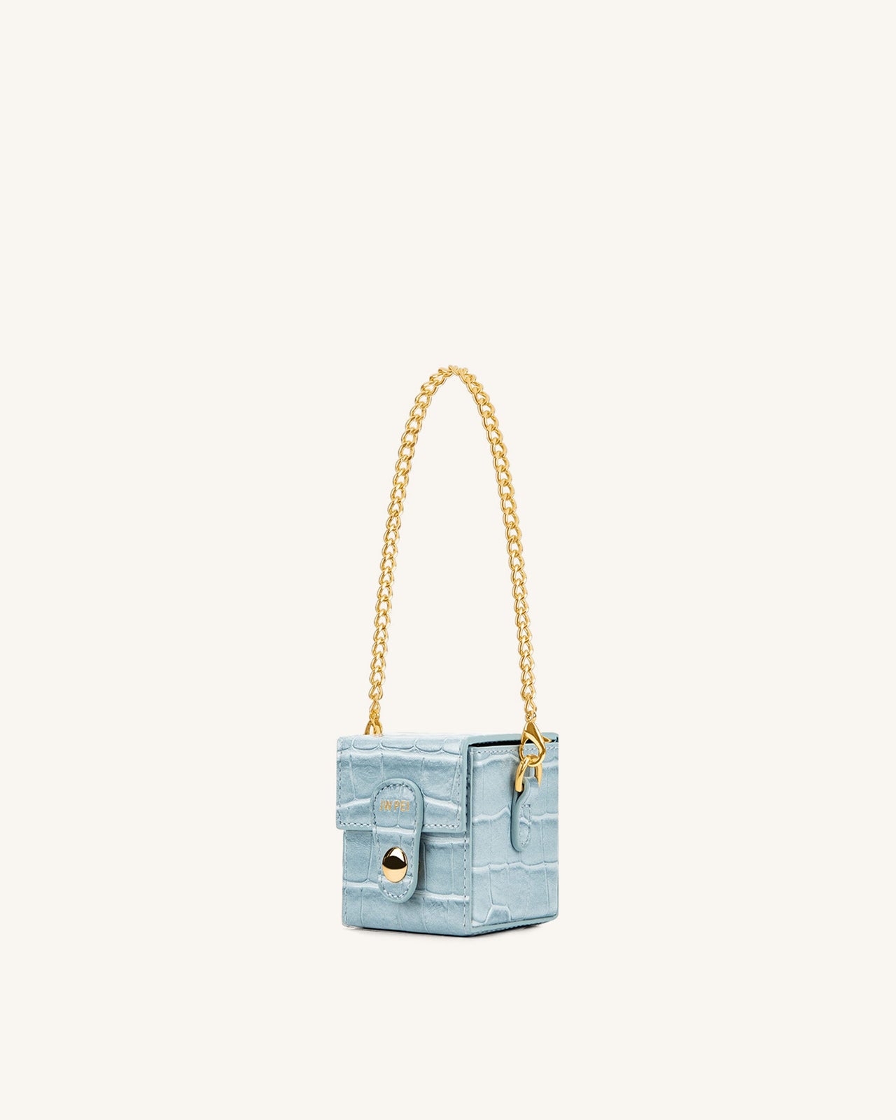Square Mini Sac Boite  - Glace Bleu