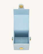 Square Mini Sac Boite  - Glace Bleu