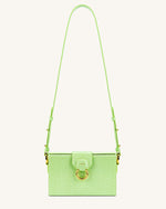 Grace Sac Boîte - Citron Vert  Effet Lézard