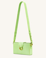Grace Sac Boîte - Citron Vert  Effet Lézard