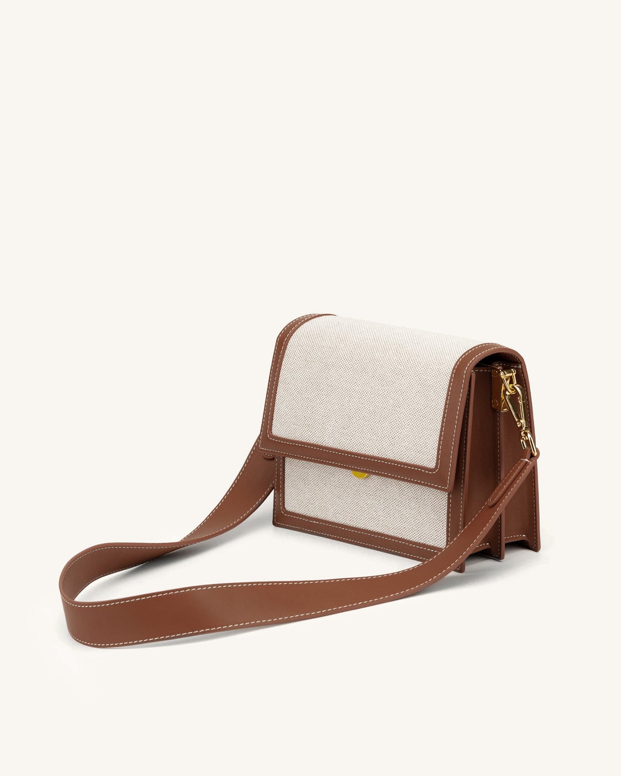 Sac Mini Flap  - Beige Canevas