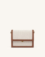 Sac Mini Flap  - Beige Canevas